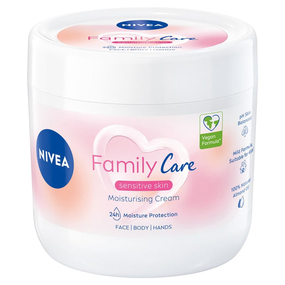 Nivea Family Care Sensitive Skin Moisturiser 450ml
