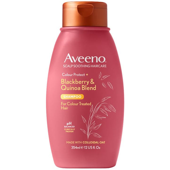 Aveeno Shampoo 354ml - Blackberry & Quinoa Blend